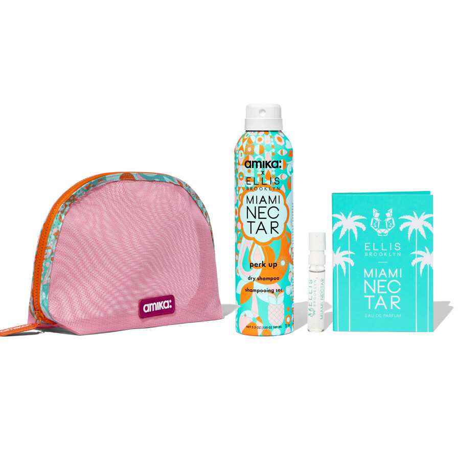 amika x ellis brooklyn dry shampoo perfume set