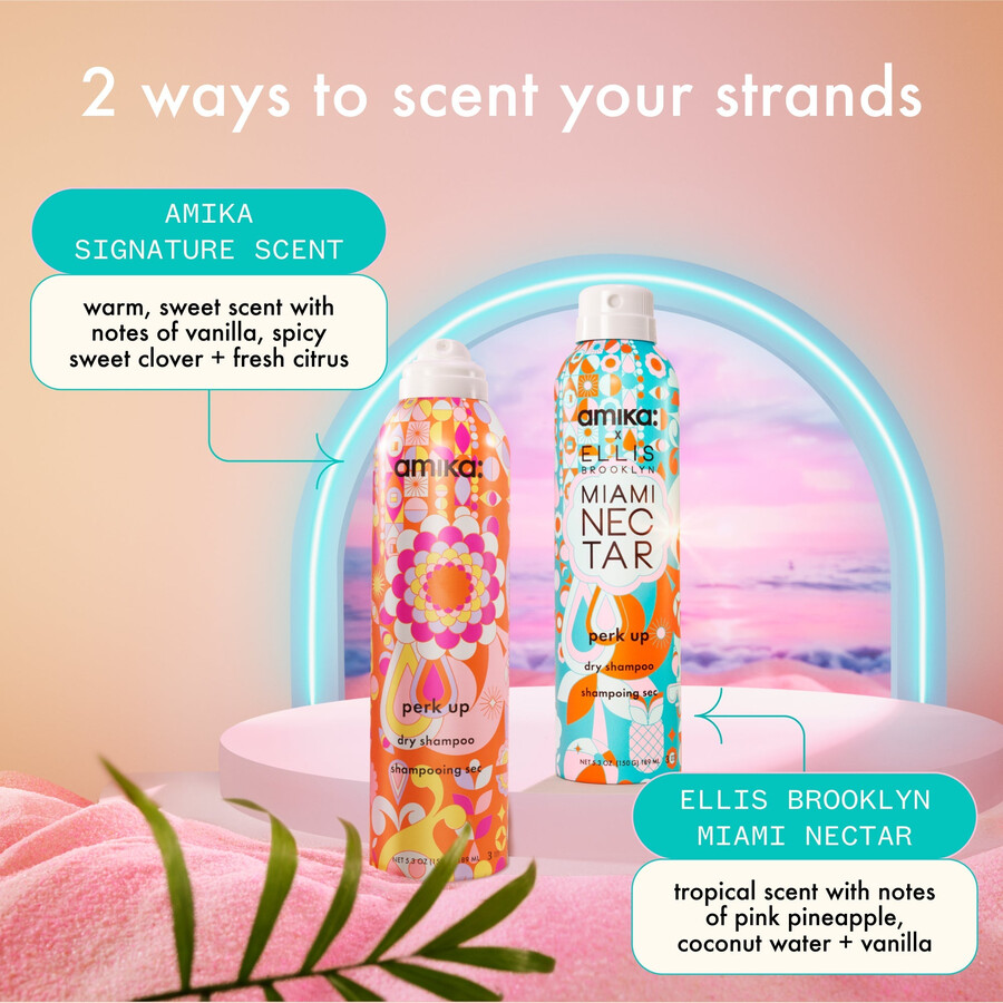 amika x ellis brooklyn dry shampoo perfume set